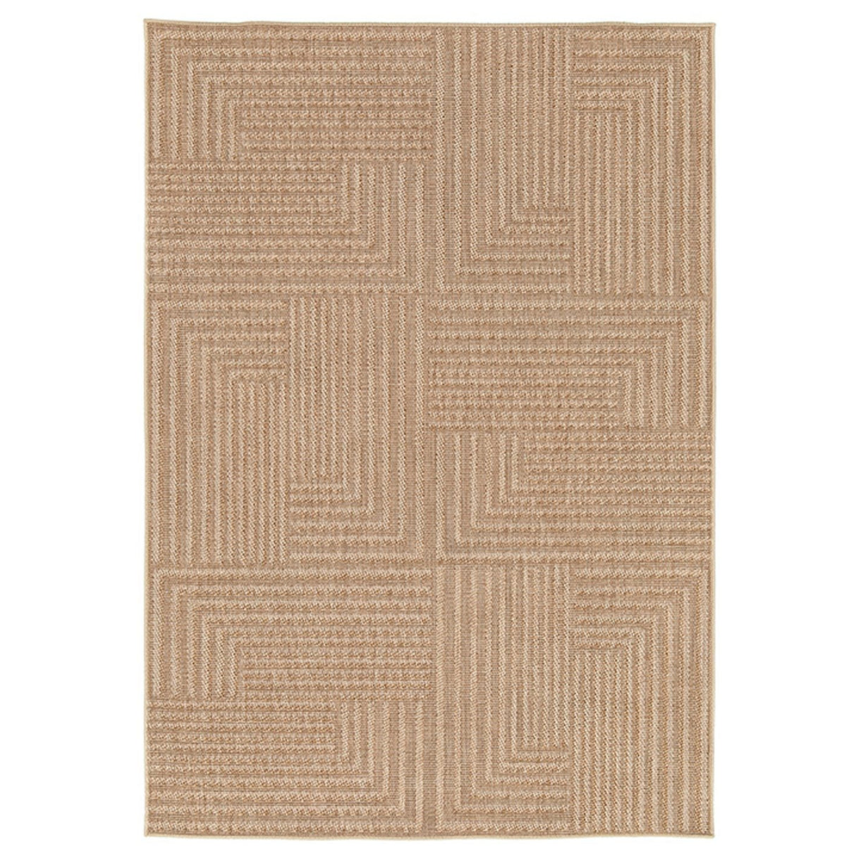 Belle Utematta 160x230 cm Beigebrun