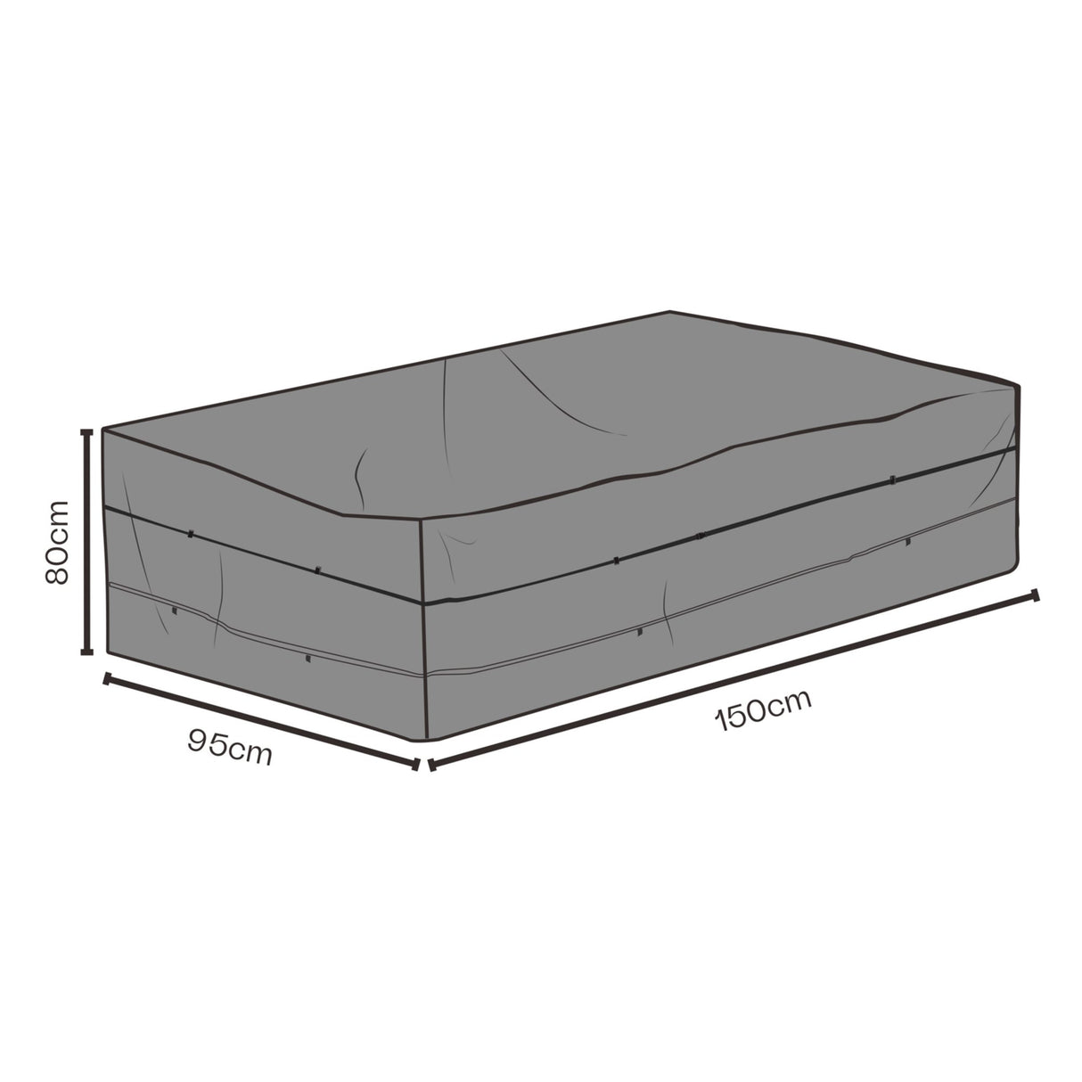 Möbelskydd Matgrupp 150x95 cm Andas