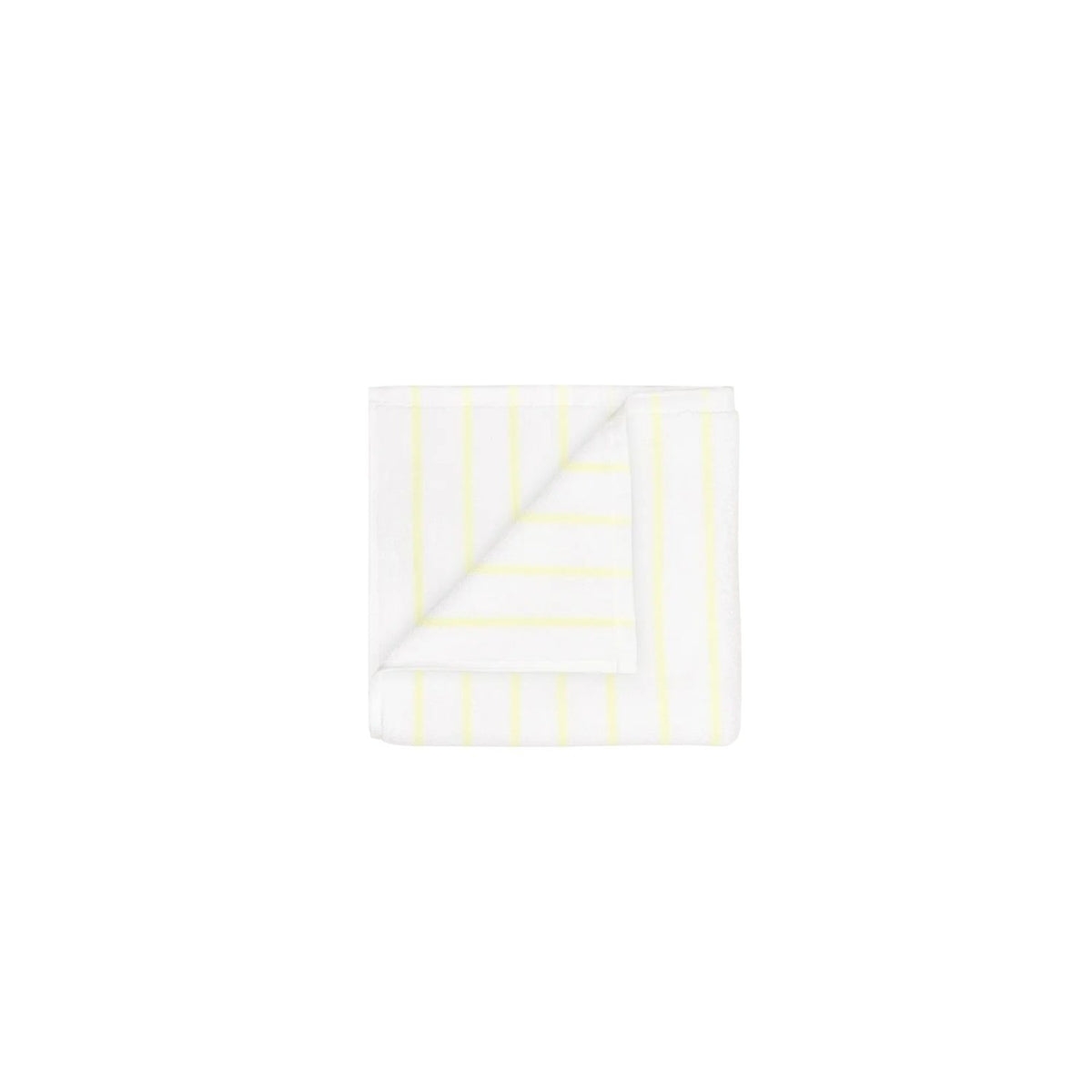 Arto set of 2 guest hand towel 50 x 30 cm Gästhandduk White/Transparent Yellow, Små linjer
