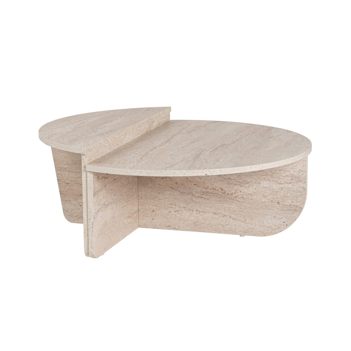 Durban (90 x 30 x 60 cm) Soffbord Travertin
