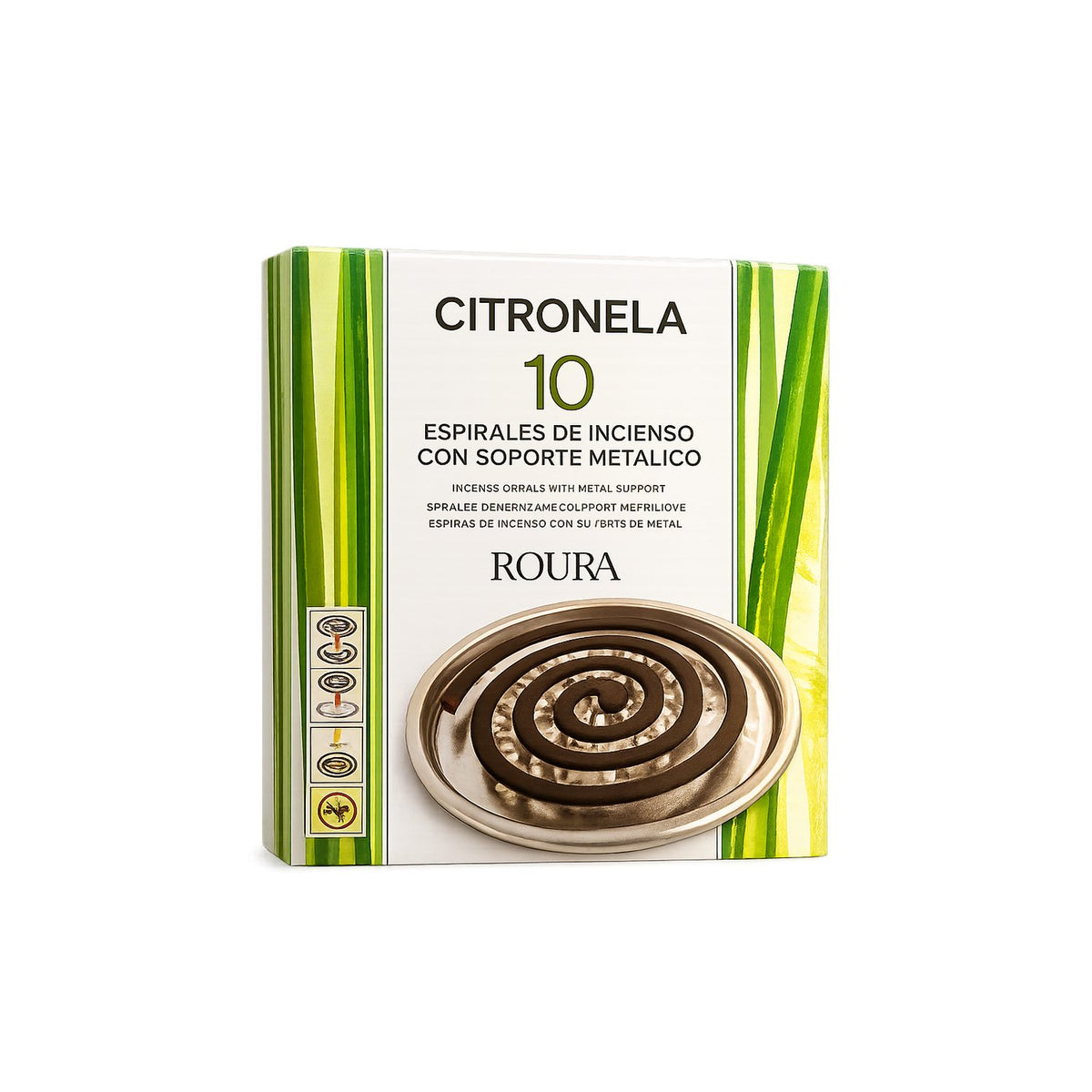 Basic Citronella Myggspiral 10 Spiraler