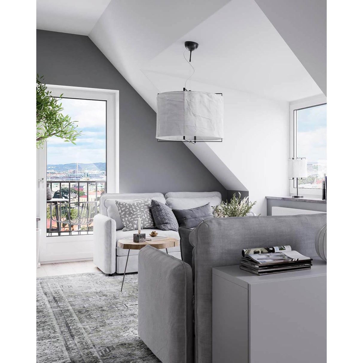 Softy Taklampa 60 cm