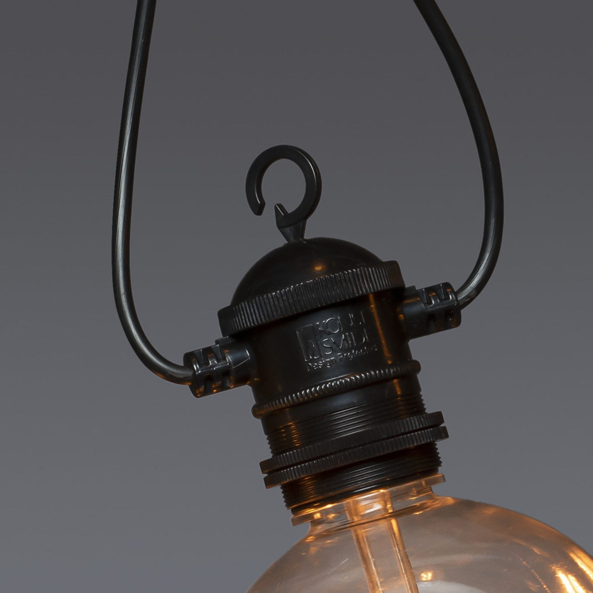 E27 10 Amber LED, Utbytbar Dimmer Klot Ljusslinga Ute