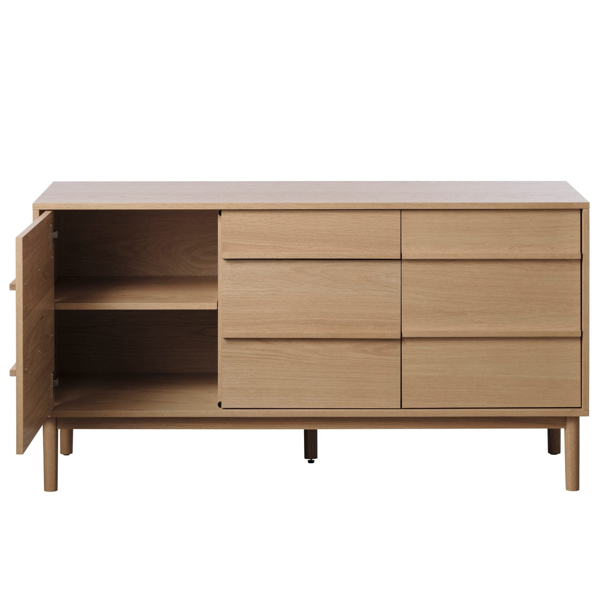 Terra Sideboard 140 cm Naturlig Ek