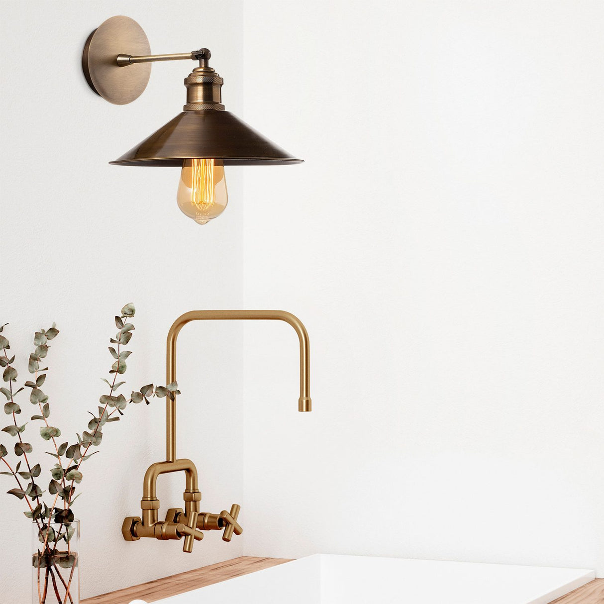 Mel Niva Vintage Vägglampa