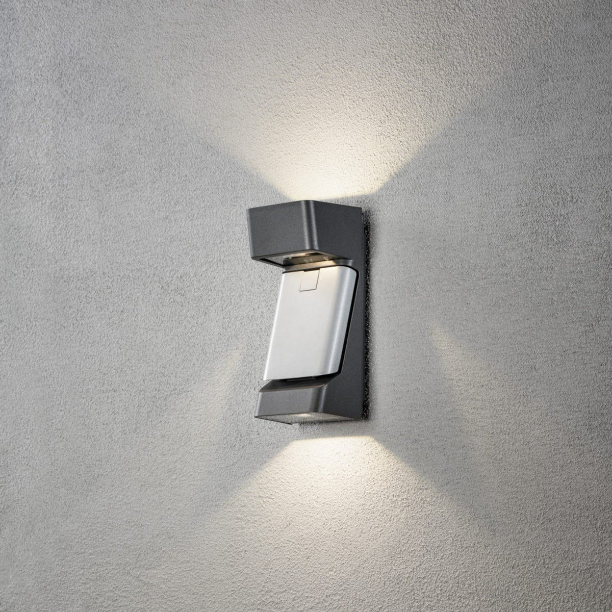 Ravenna HP-LED 3x4W Vägglampa Ute Antracit