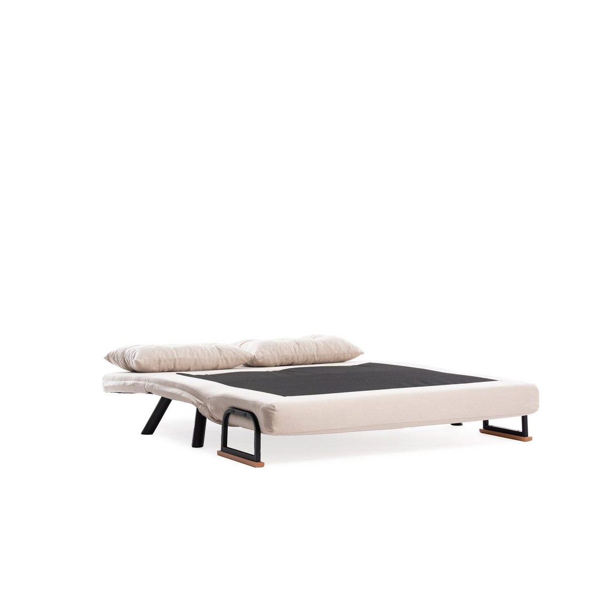 Apia 2-sits (25 x 134 x 121 cm) 2-sits bäddsoffa Mörk kräm
