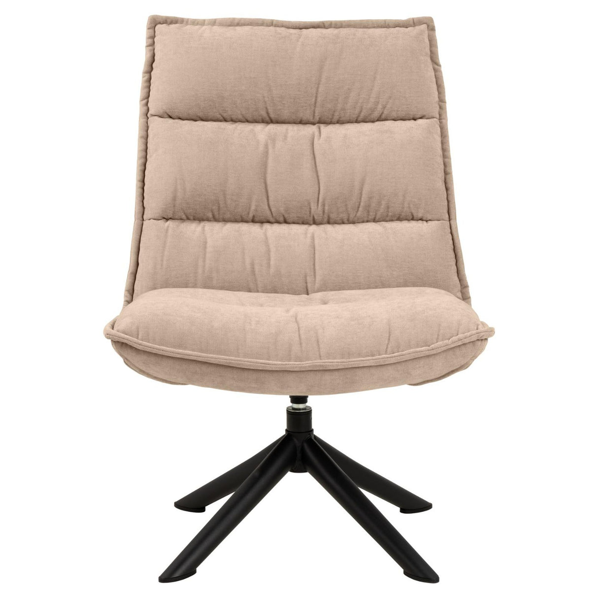 Loos Loungefåtölj Danny tyg Beige