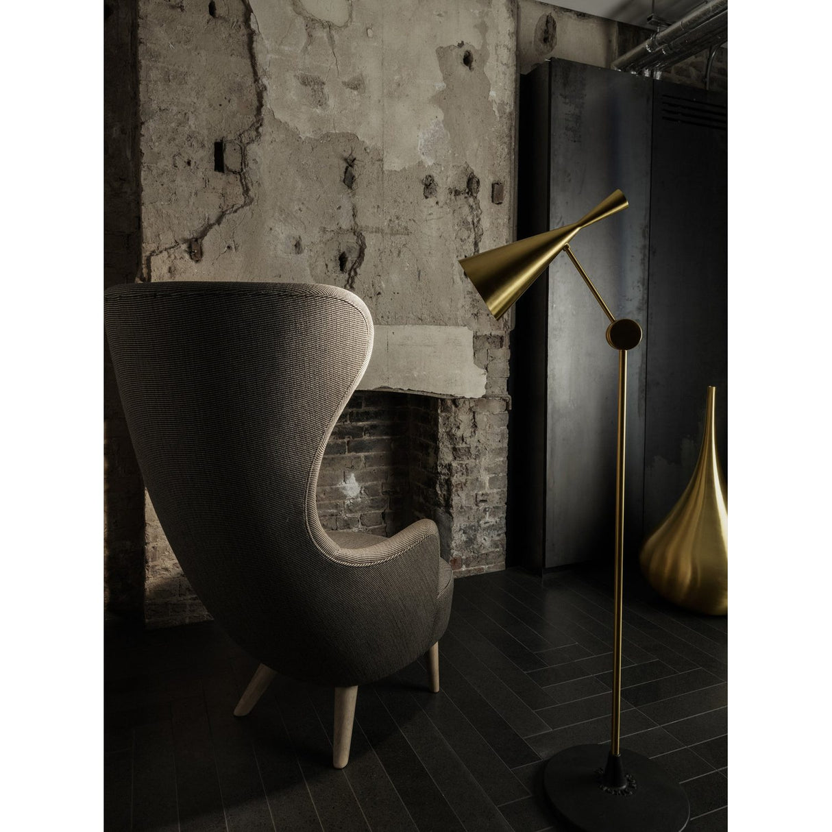 Beat Golvlampa Brass