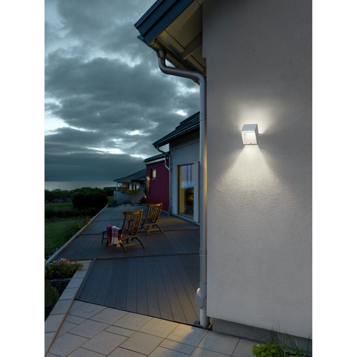 Pescara HP-LED 3W 13.5 cm Vägglampa Ute