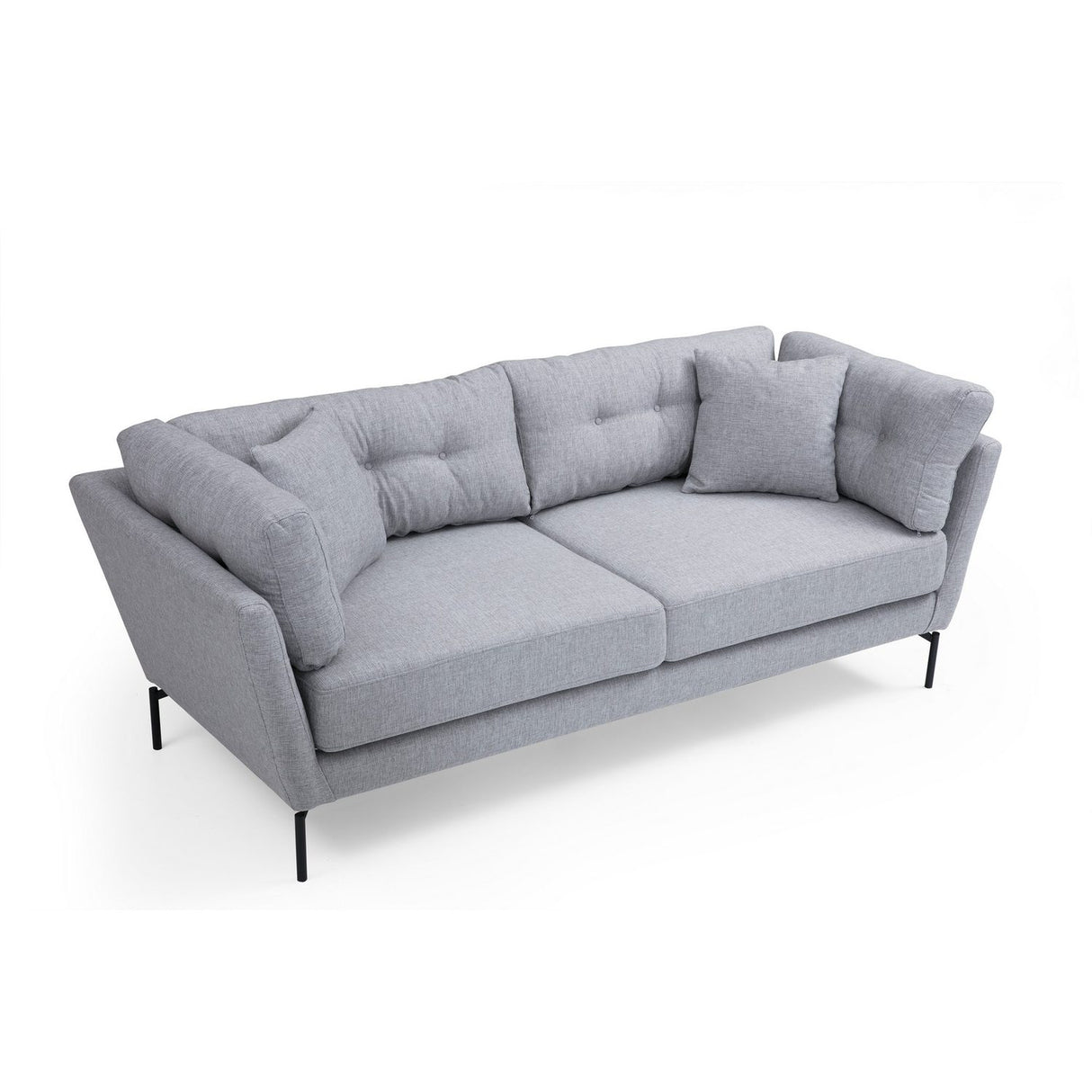 Arequipa 3-sits (214 x 90 x 84 cm) Grå 3-sitssoffa