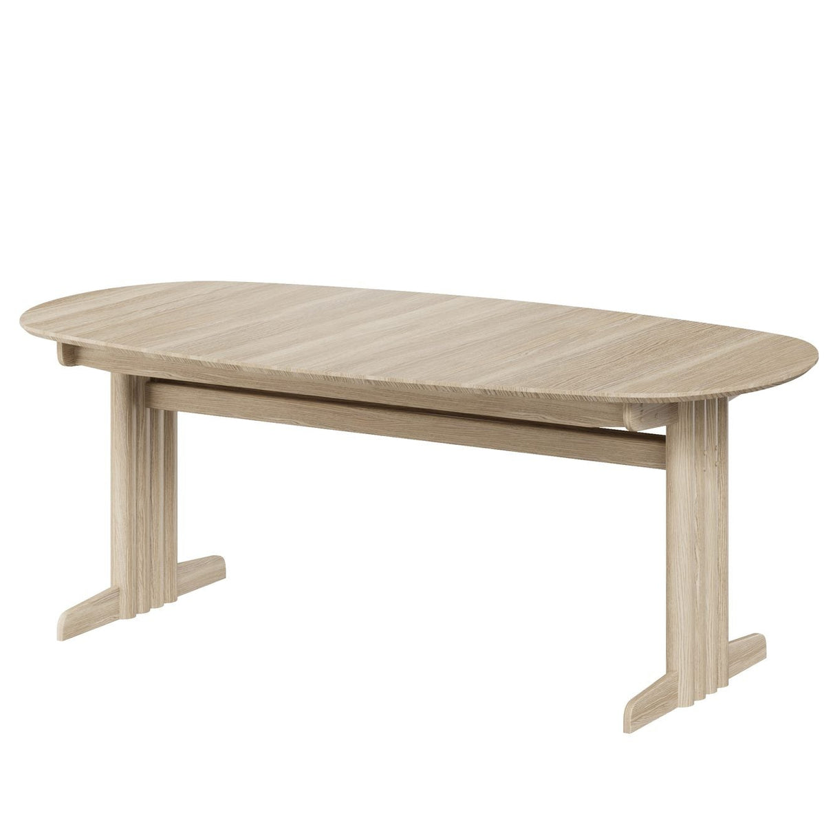 Broholm Matbord 200x105 cm Vitoljad Ek
