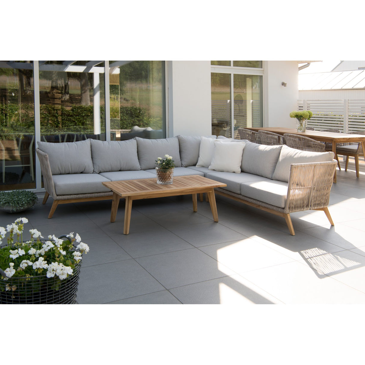 Himmelsnäs Hörnsoffa Beige