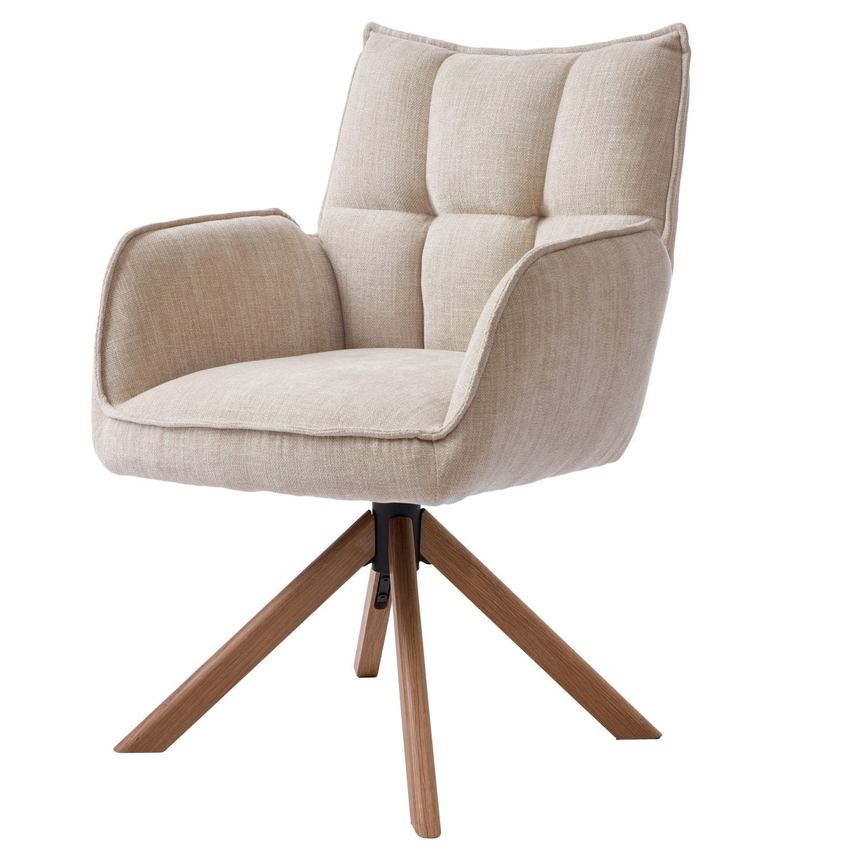 Strada Stol Beige, Massiv ek