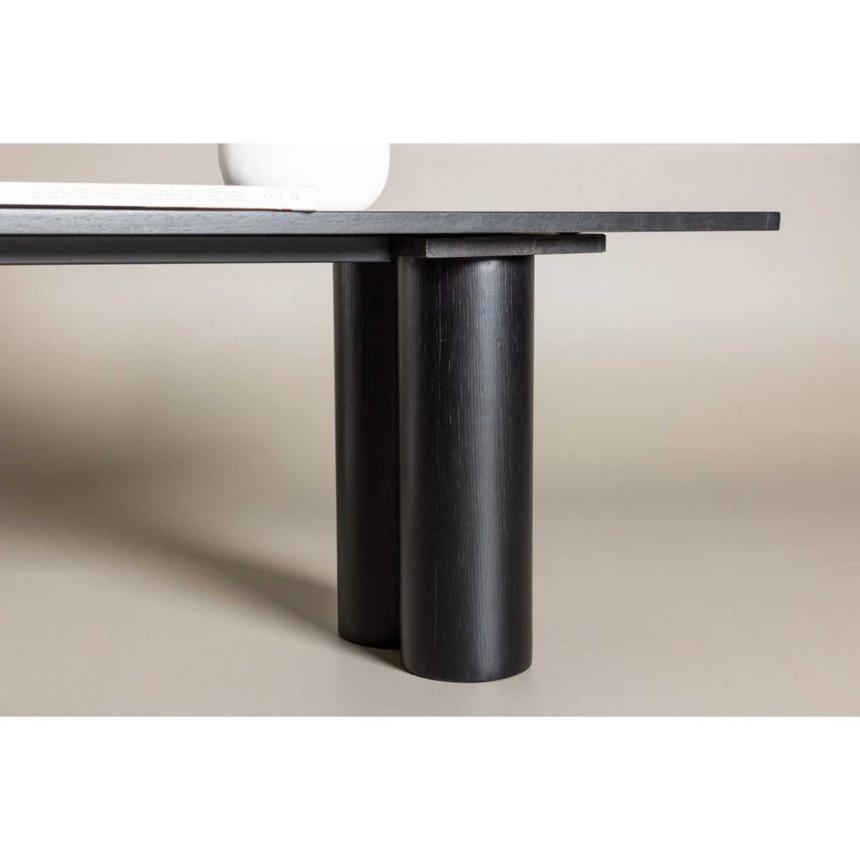 Olivia Bänk Svart, 180x40x45cm