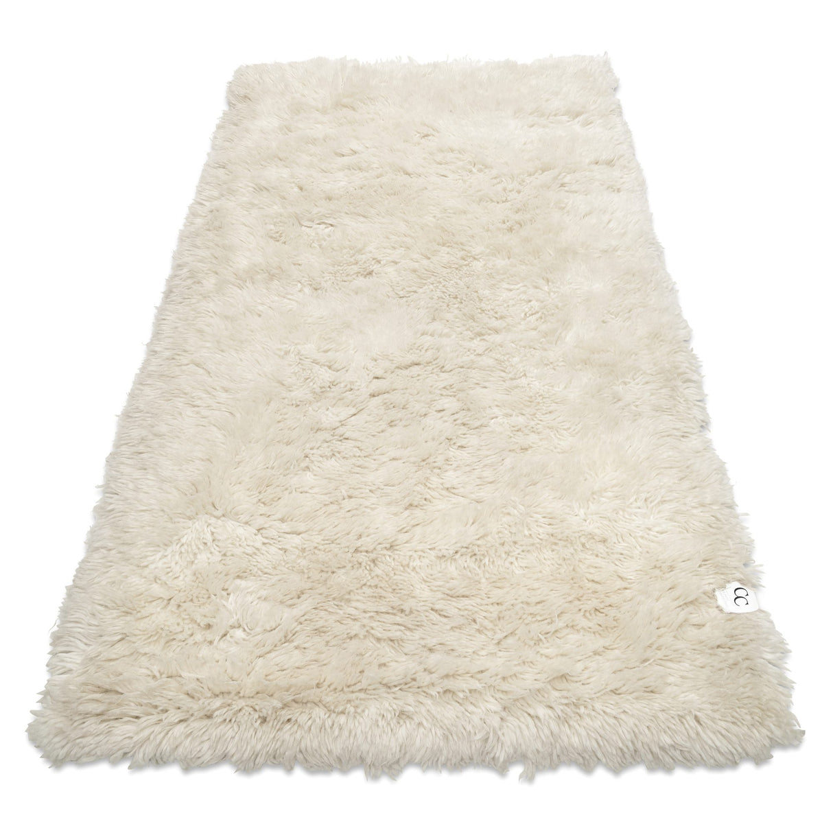 Cloudy 80x150 cm Gångmatta Naturvit