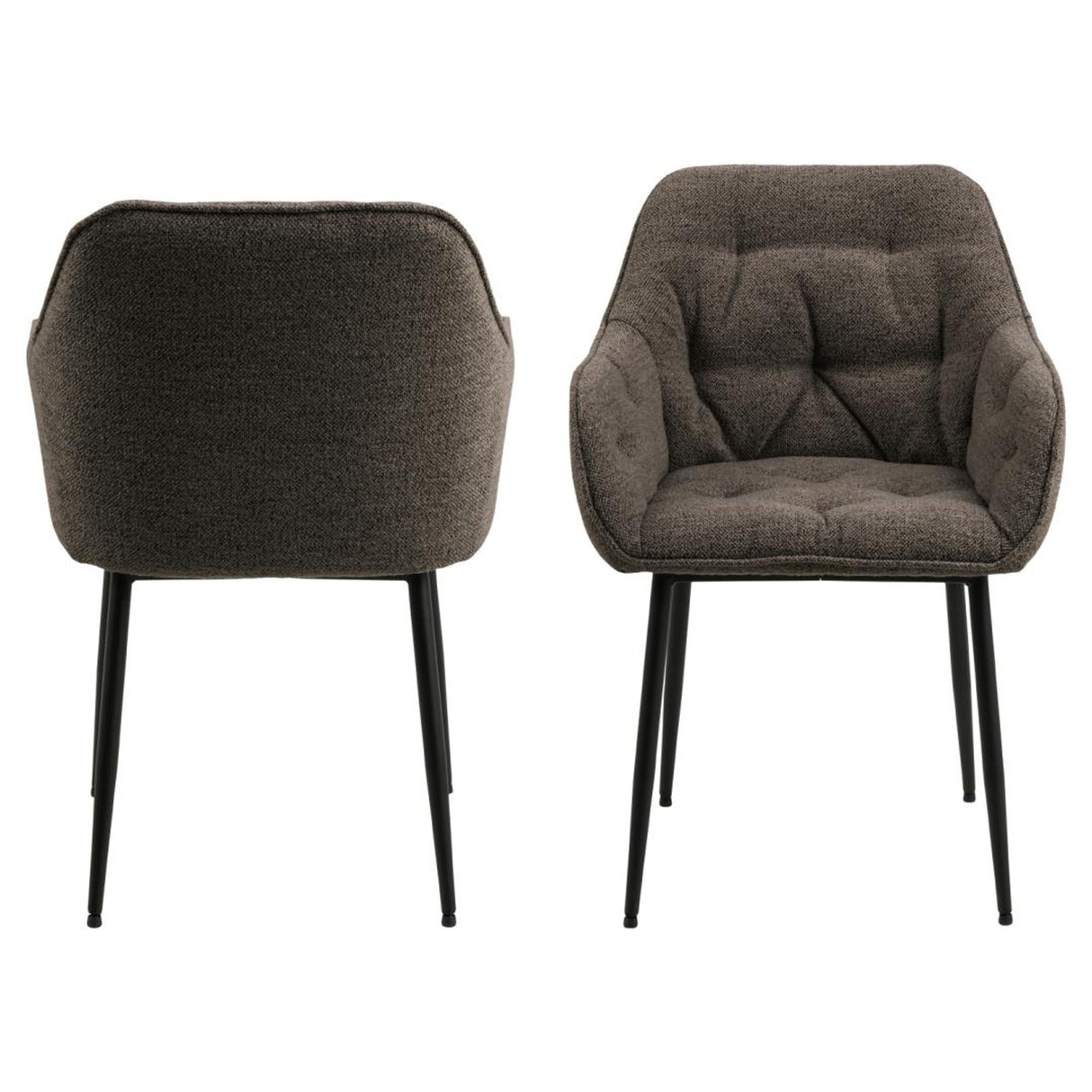 Toulon Karmstol Monza tyg Taupe