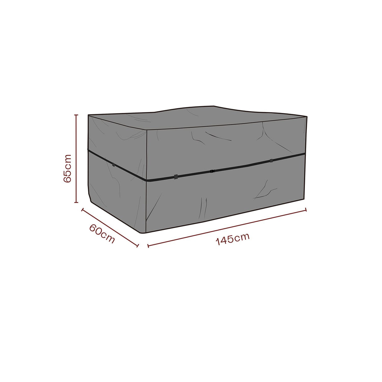 Möbelskydd till Dynbox 145x60x65 cm