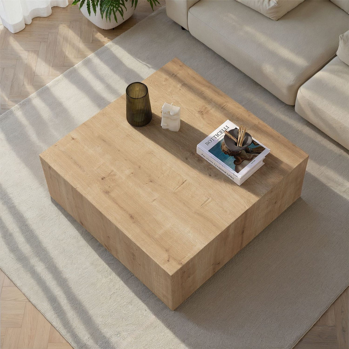 Crystal Soffbord Sapphire Oak