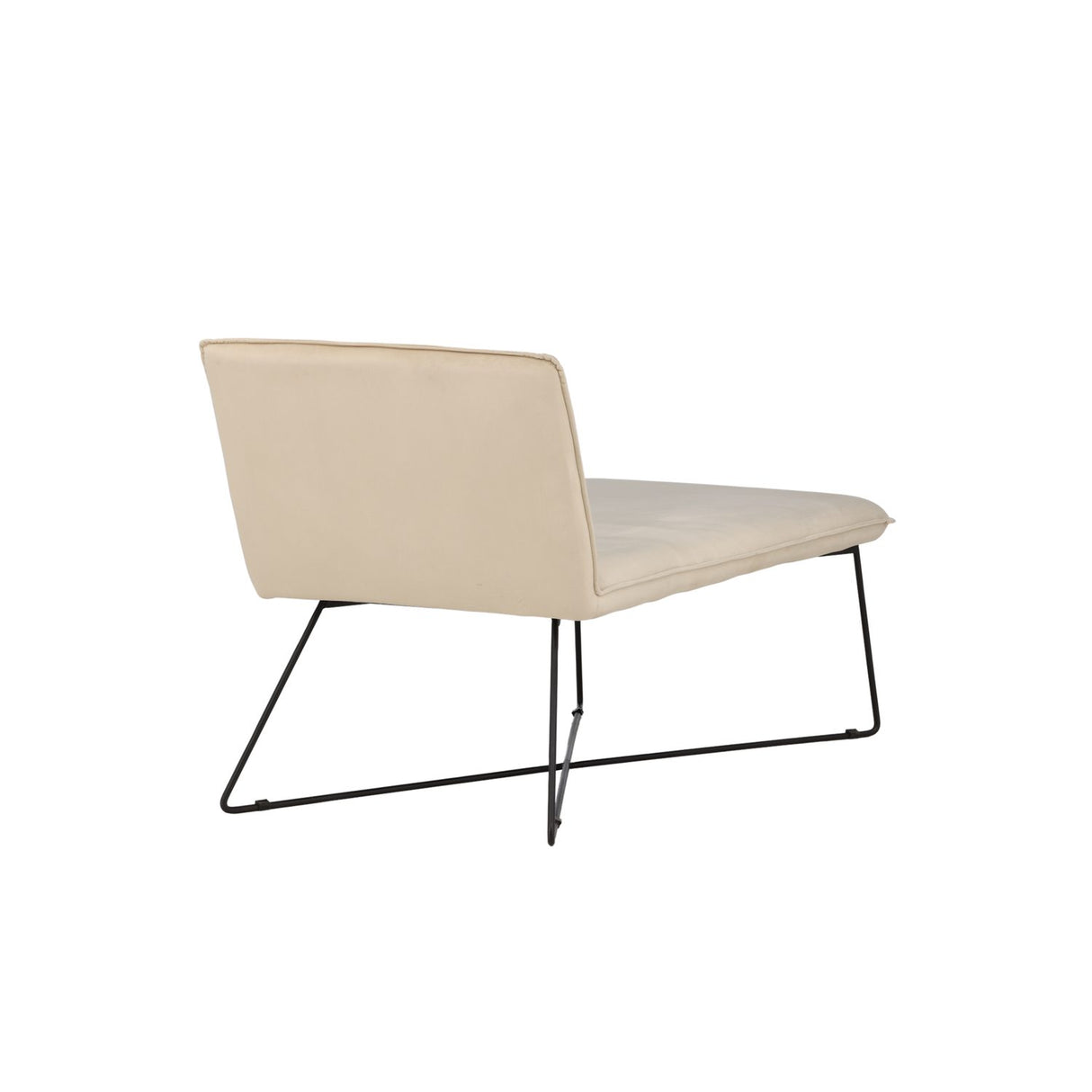 X-lounge Loungestol Beige, 128 x 83 x 71