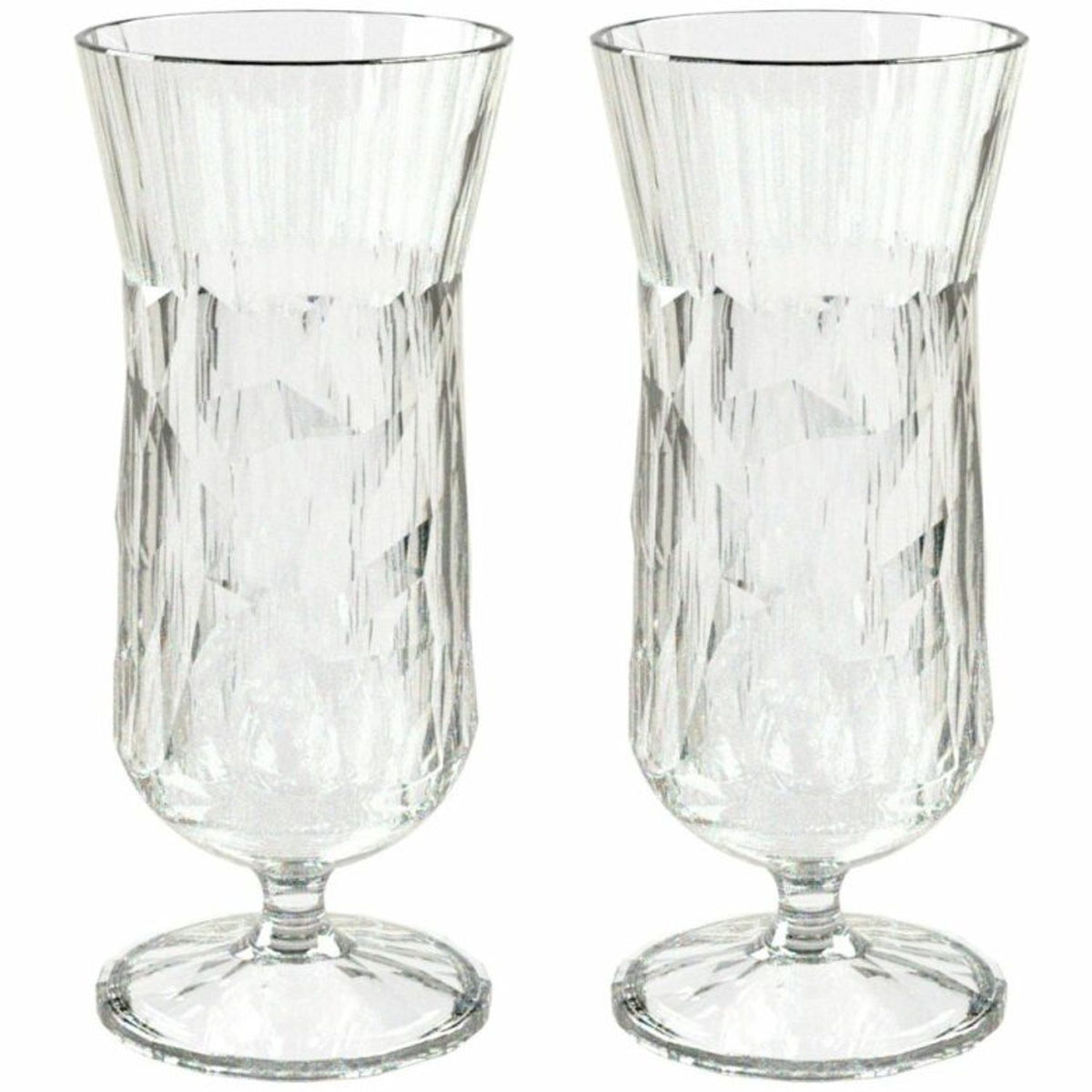 Superglas club no.17 plast 40 cl crystal clear 2-pack Drinkglas