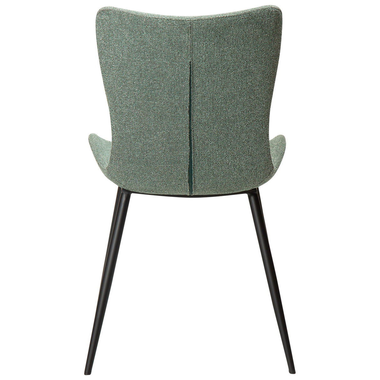 Medusa Stol Pebble Green Bouclé, Black