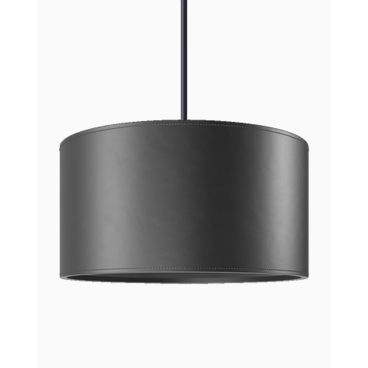 Cylinder 42 cm Taklampa Svart