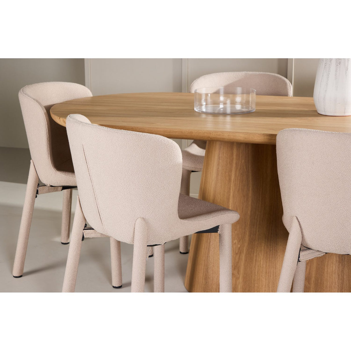 Stjärnö, Astoria Oval matgrupp Beige, Natur, 200 x 90