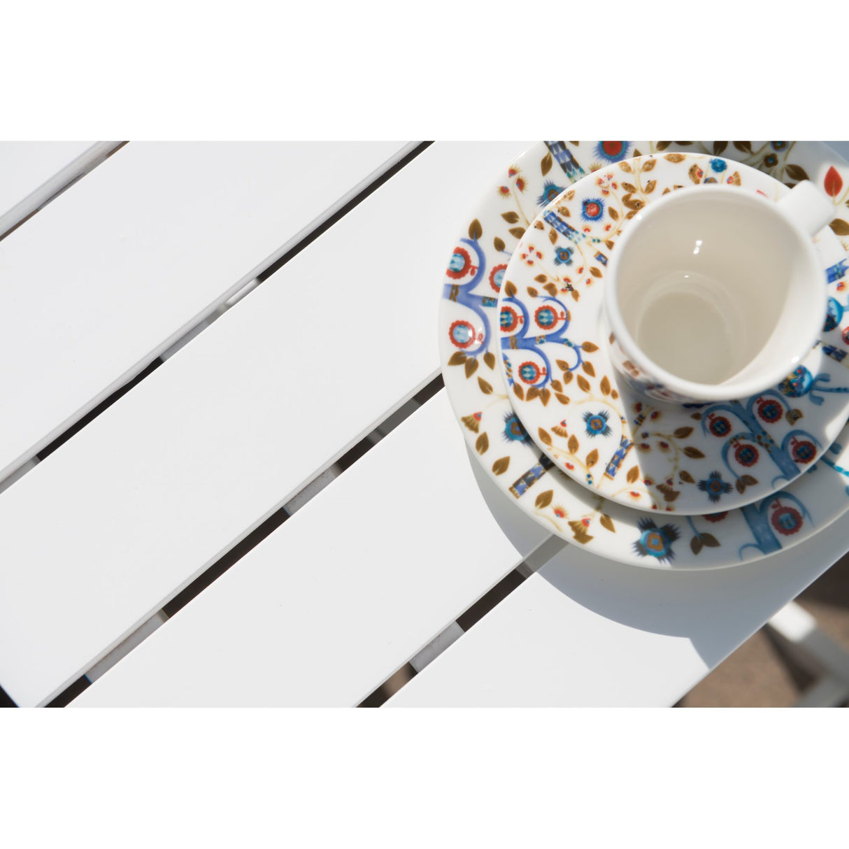 Åre Cafébord 95x72 cm Vit