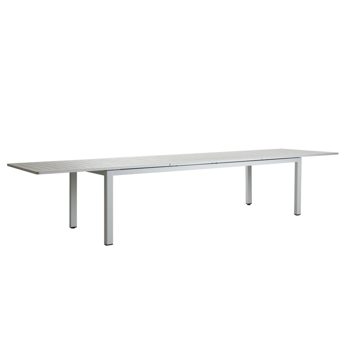 Lomma XL 260-380x100 cm Utebord Light Grey