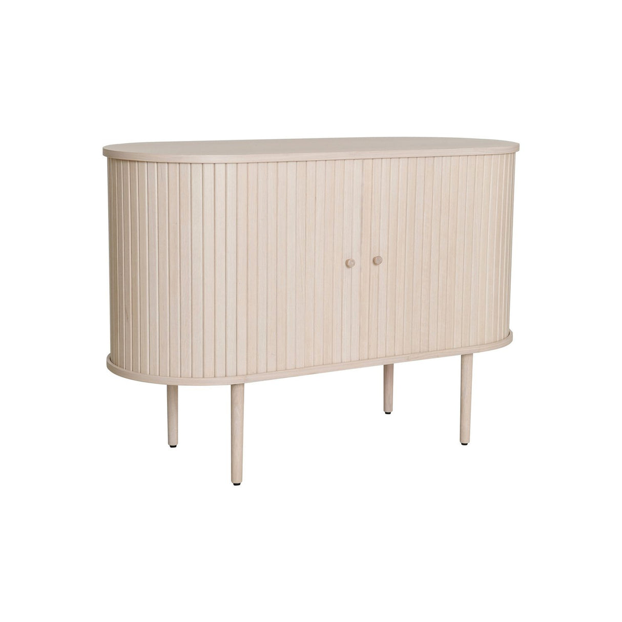 Slide Sideboard Vitpigmenterad Ek, 110 cm