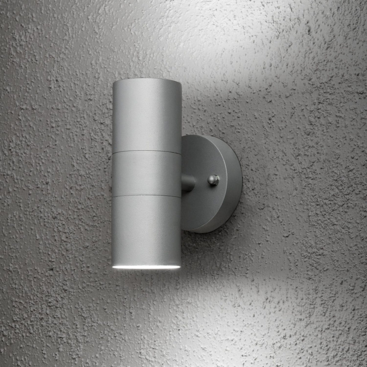 Modena GU10 Upp/ner Vägglampa Ute Grå