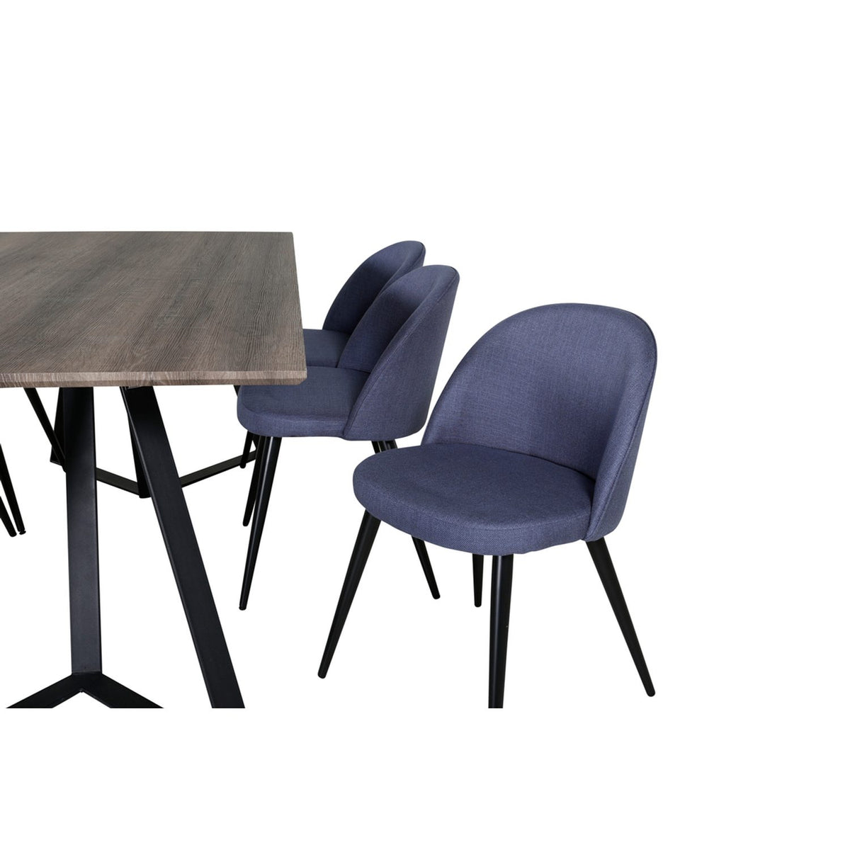 Marina, Velvet Rektangulär matgrupp