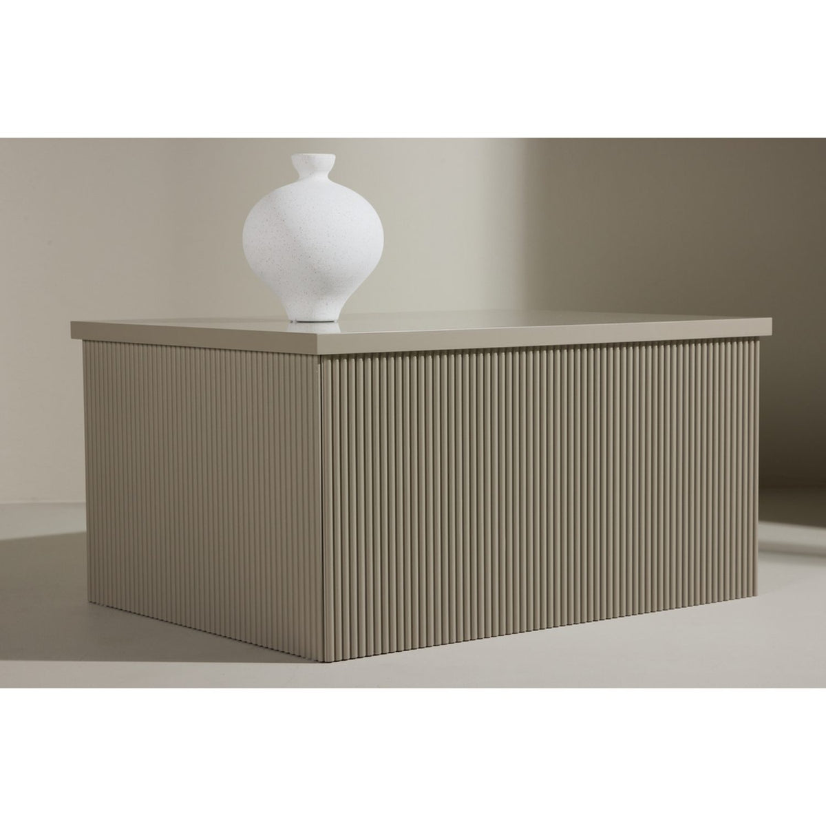 Lenox Sidobord Beige, 80 x 60