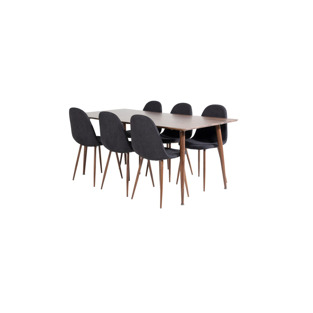 Rektangulär matgrupp