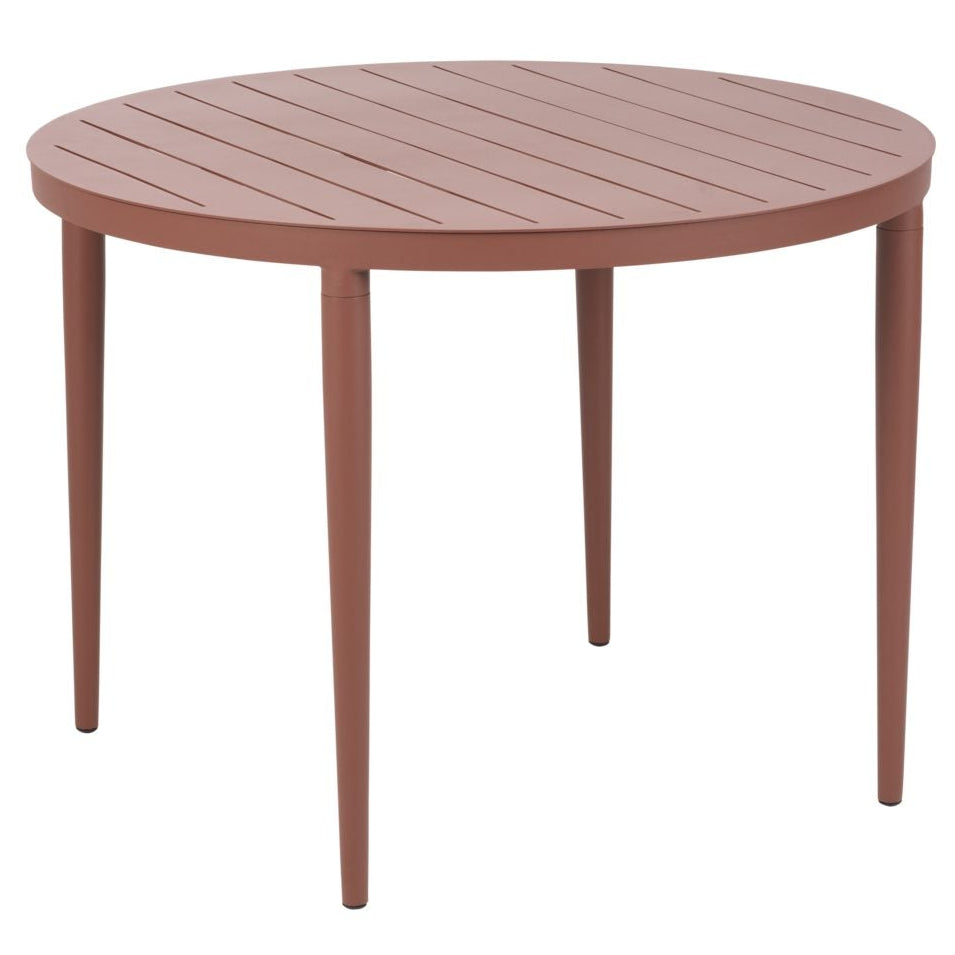 Bigby Matbord Runt Ø100 cm Zin Red