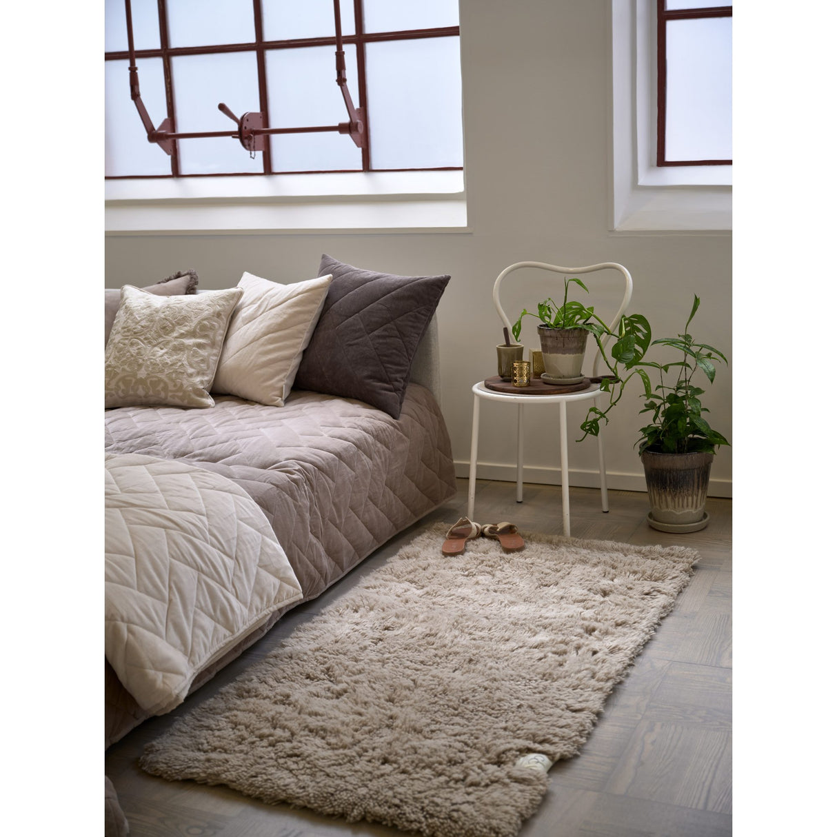 Cloudy 80x150 cm Gångmatta Beige