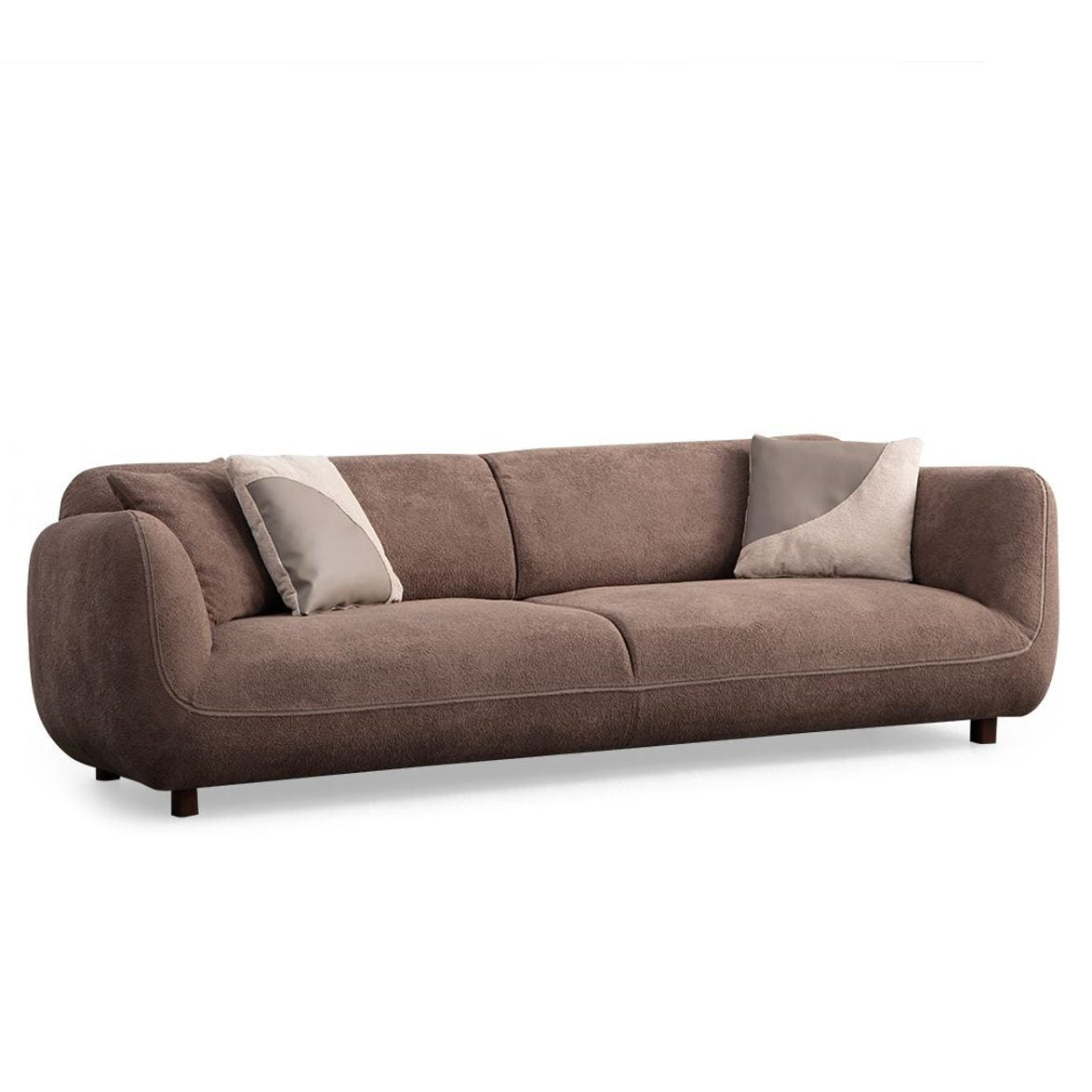 Askil 4-sits soffa Brun