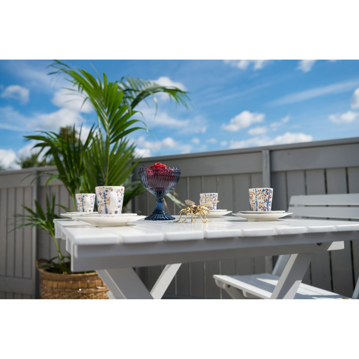 Åre Cafébord 95x72 cm Vit