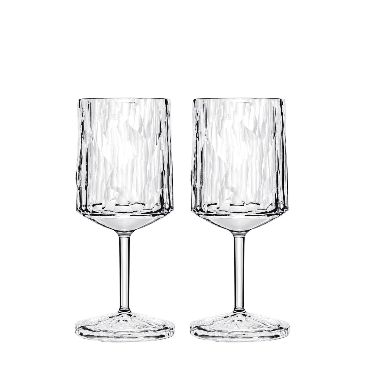 Superglas club no.21 plast 25 cl crystal clear 2-pack Vinglas