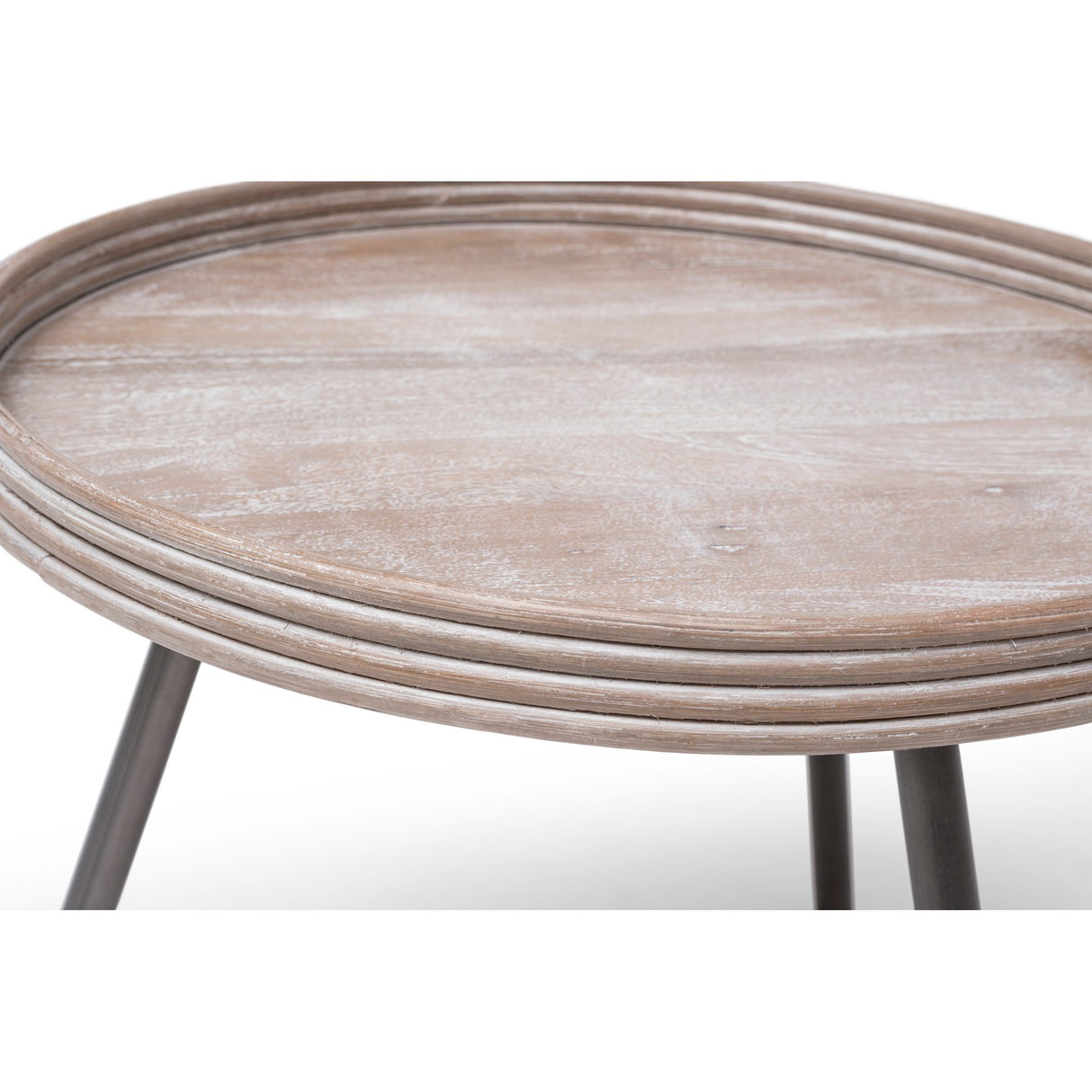 Leicester Utebord 60 cm Grå