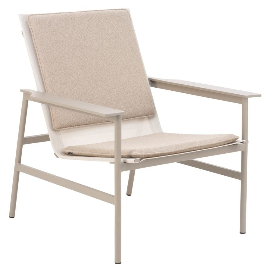 Soro Loungefåtölj Khaki/Teddy Beige