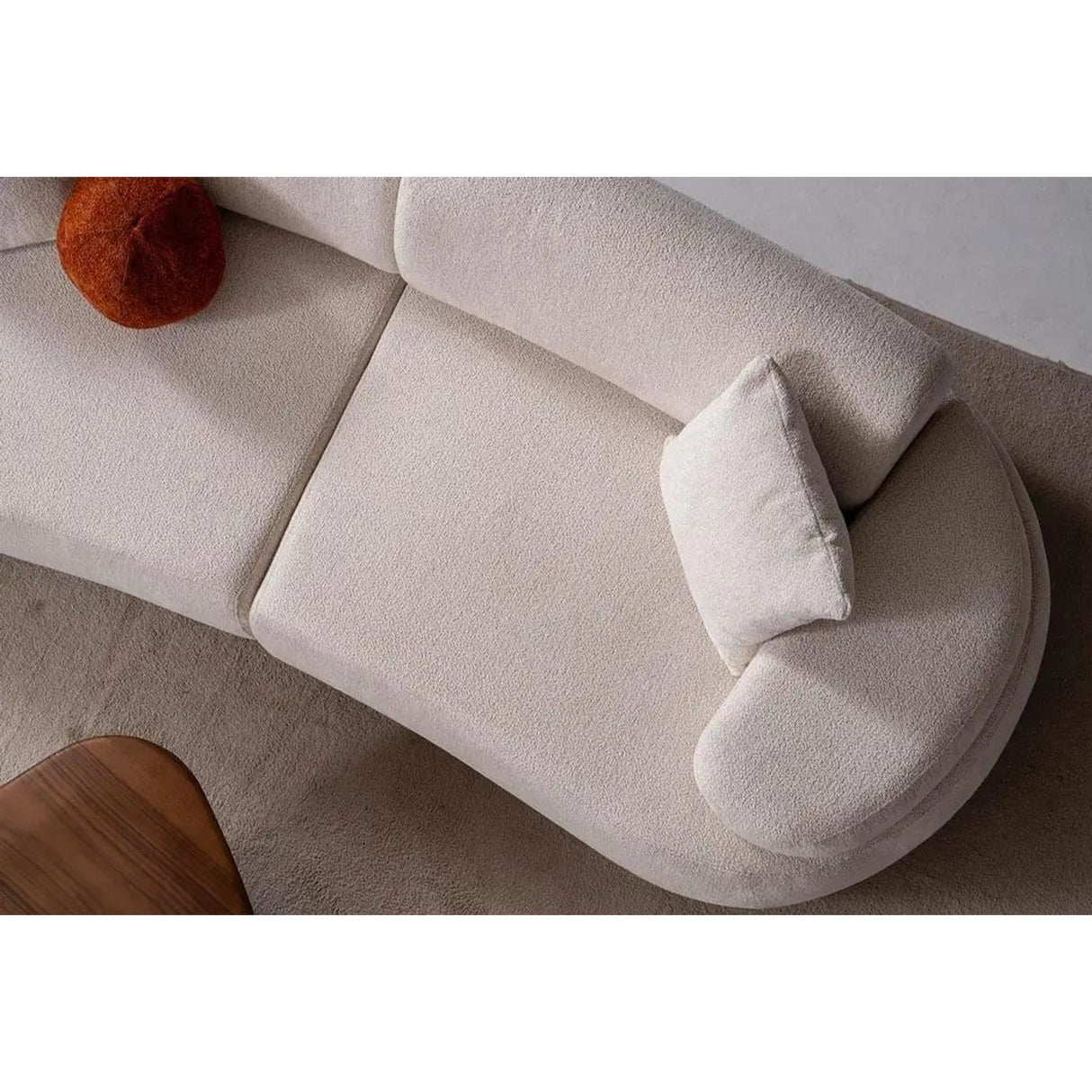 Visca 3-sits soffa Creme