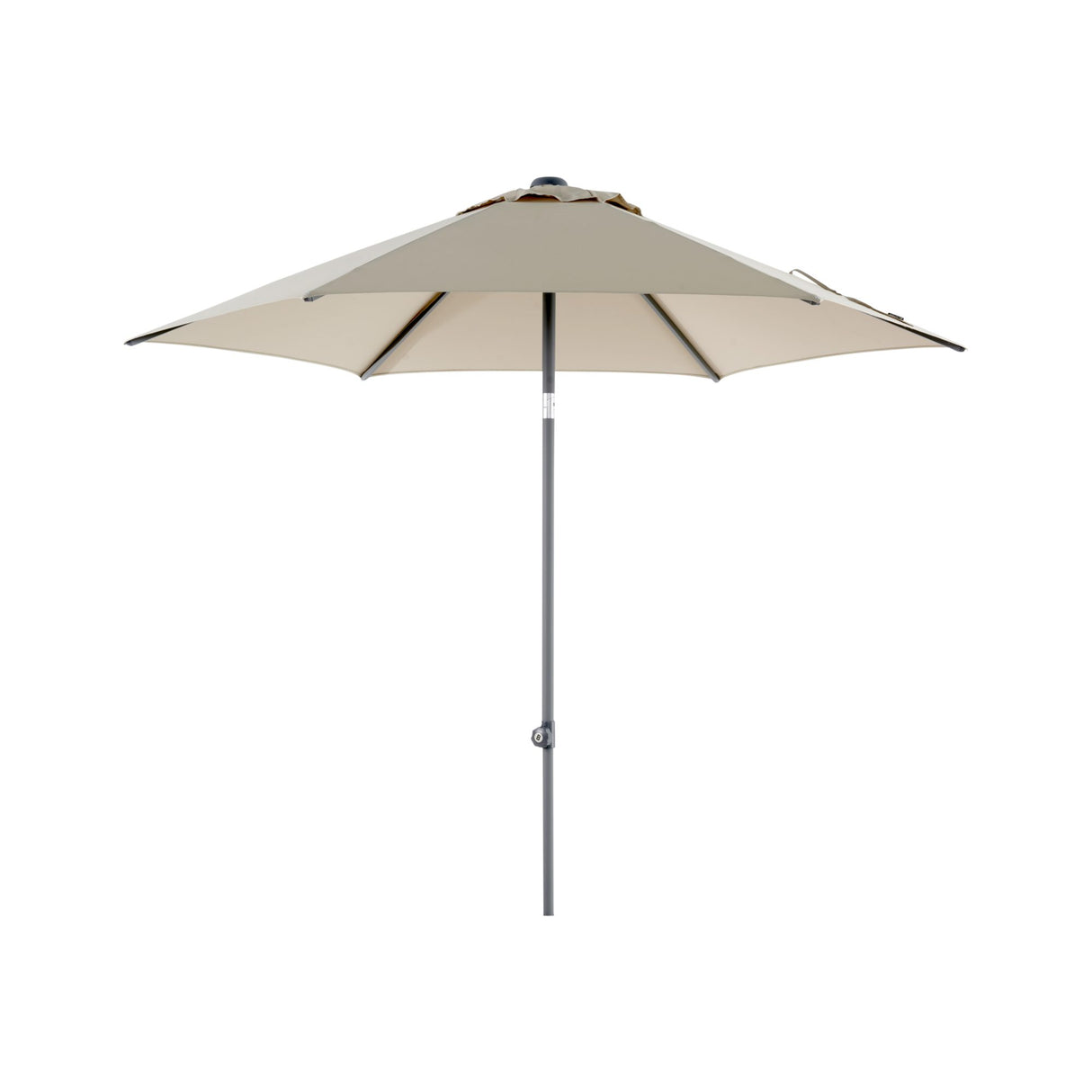 Poppi Parasoll 250 cm Champagne