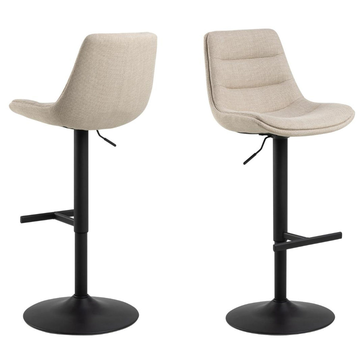 Yarra Barstol Basel tyg Beige