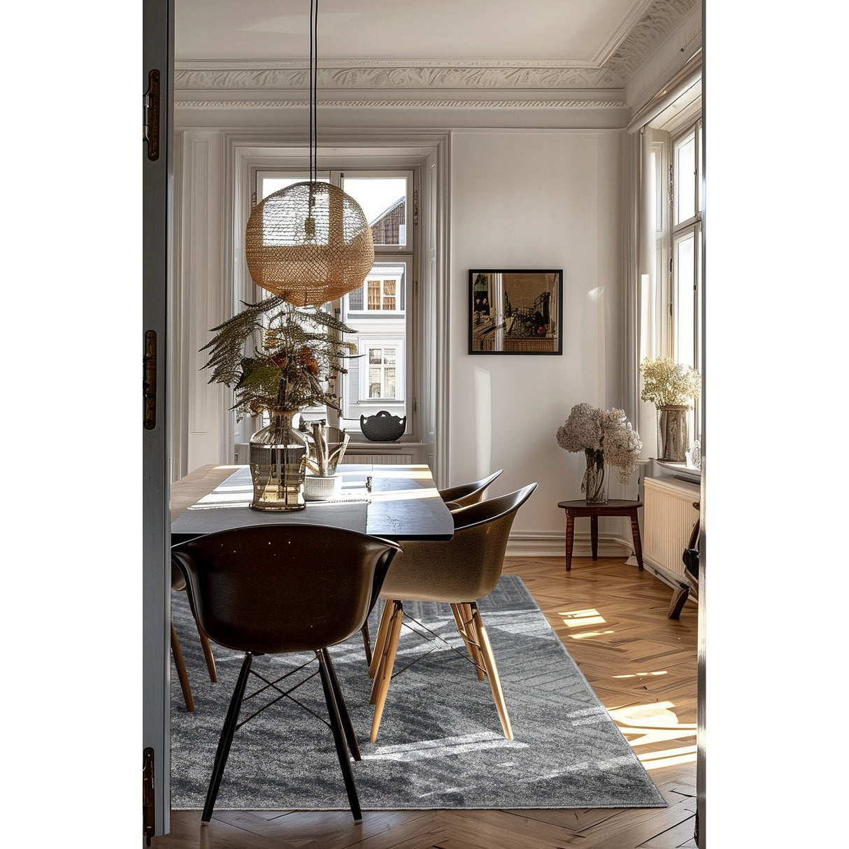 Ocktavia Wiltonmatta Ljusgrå