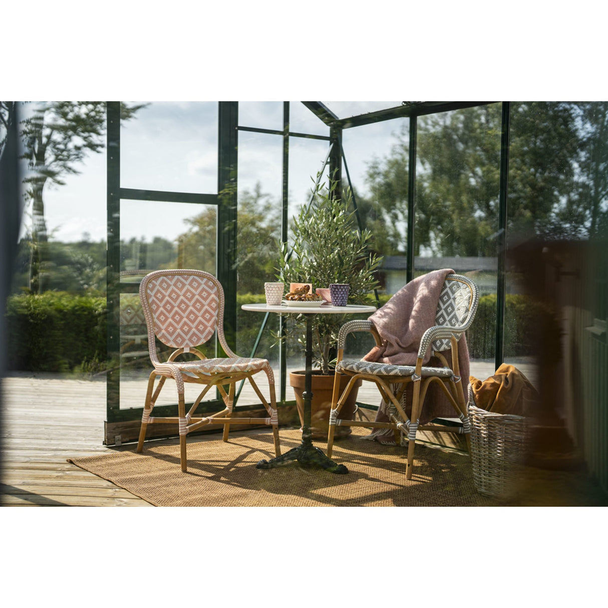 Holmenäs Caféstol Rosa