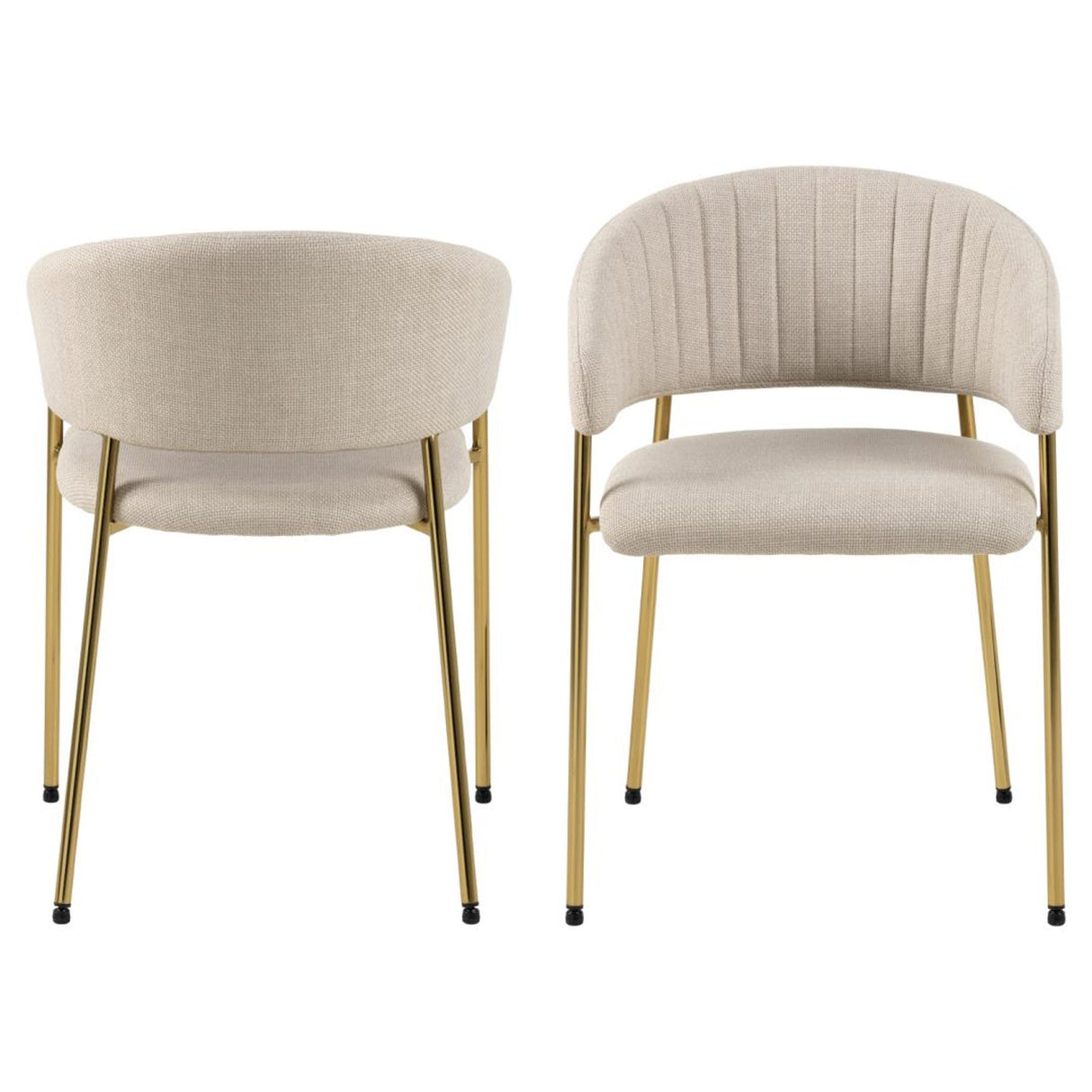 Ford Karmstol Basel tyg Beige