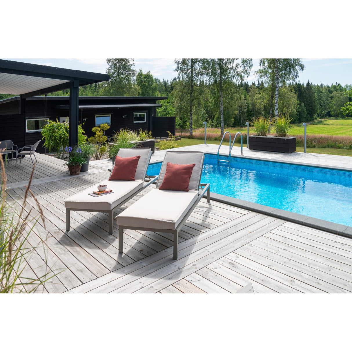 Jet Set Solsäng Beige