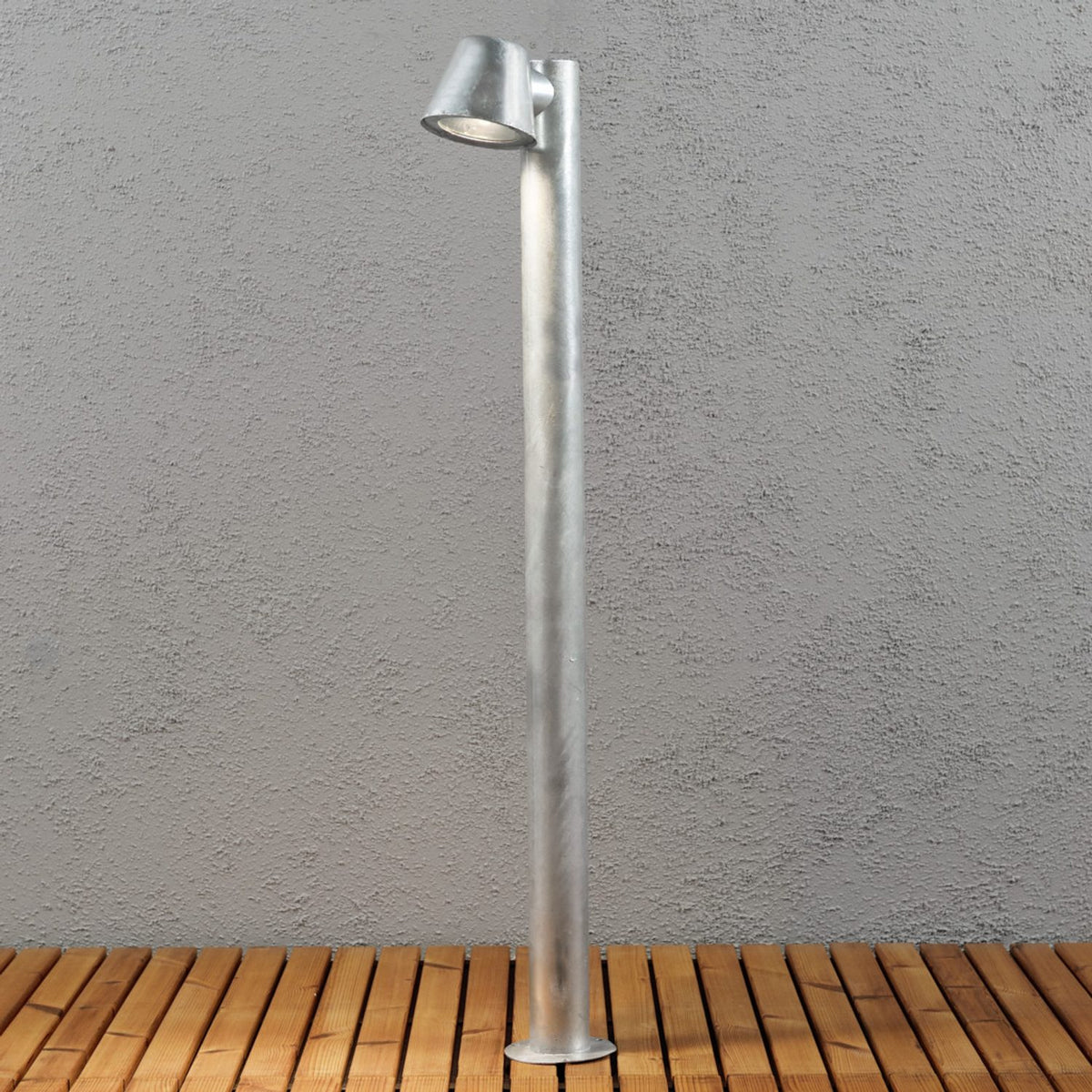 Trieste GU10 100 cm Pollare Galvaniserad
